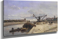 View From The Quai Dorsay by Johan Barthold Jongkind