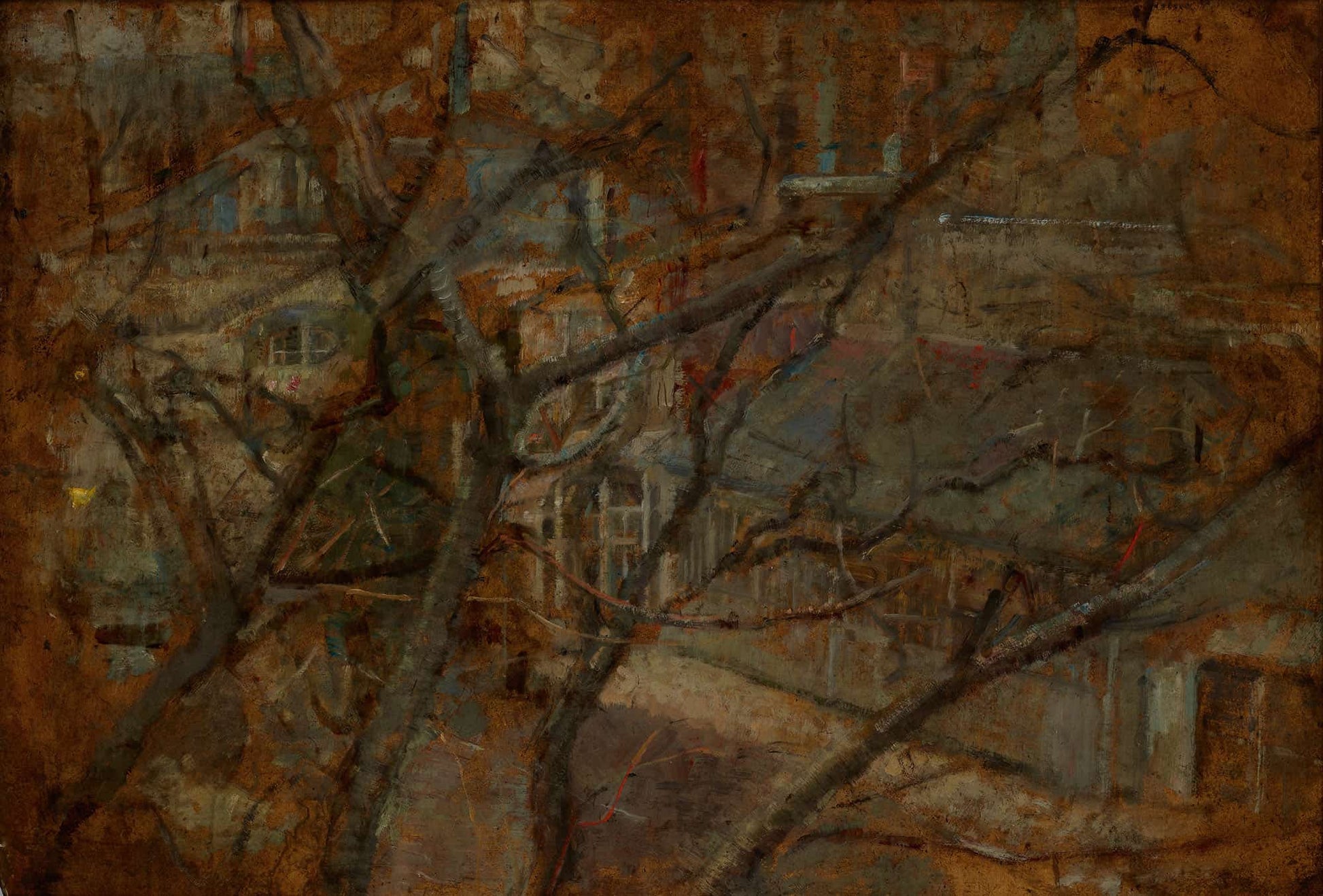 View From The Studios Window by Olga Boznanska