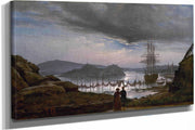 View From Vaekero Near Christiania by Johan Christian Dahl