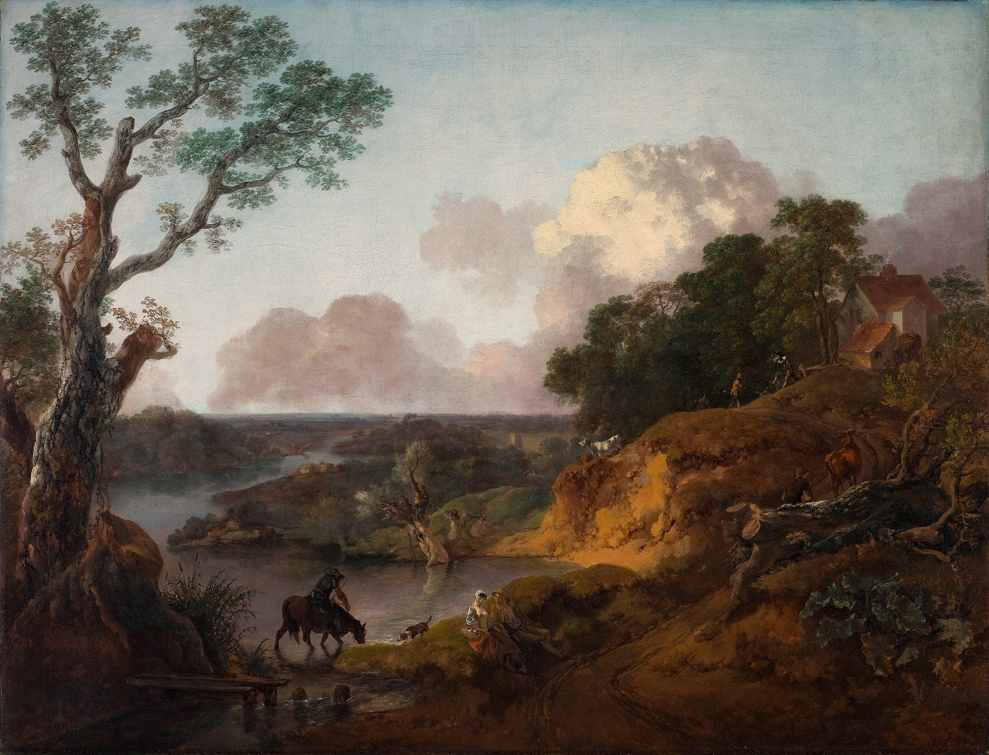 View In Suffolk by Thomas Gainsborough