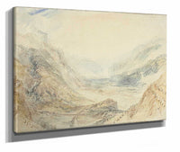 View In The St Gotthard Pass Switzerland by Joseph Mallord William Turner