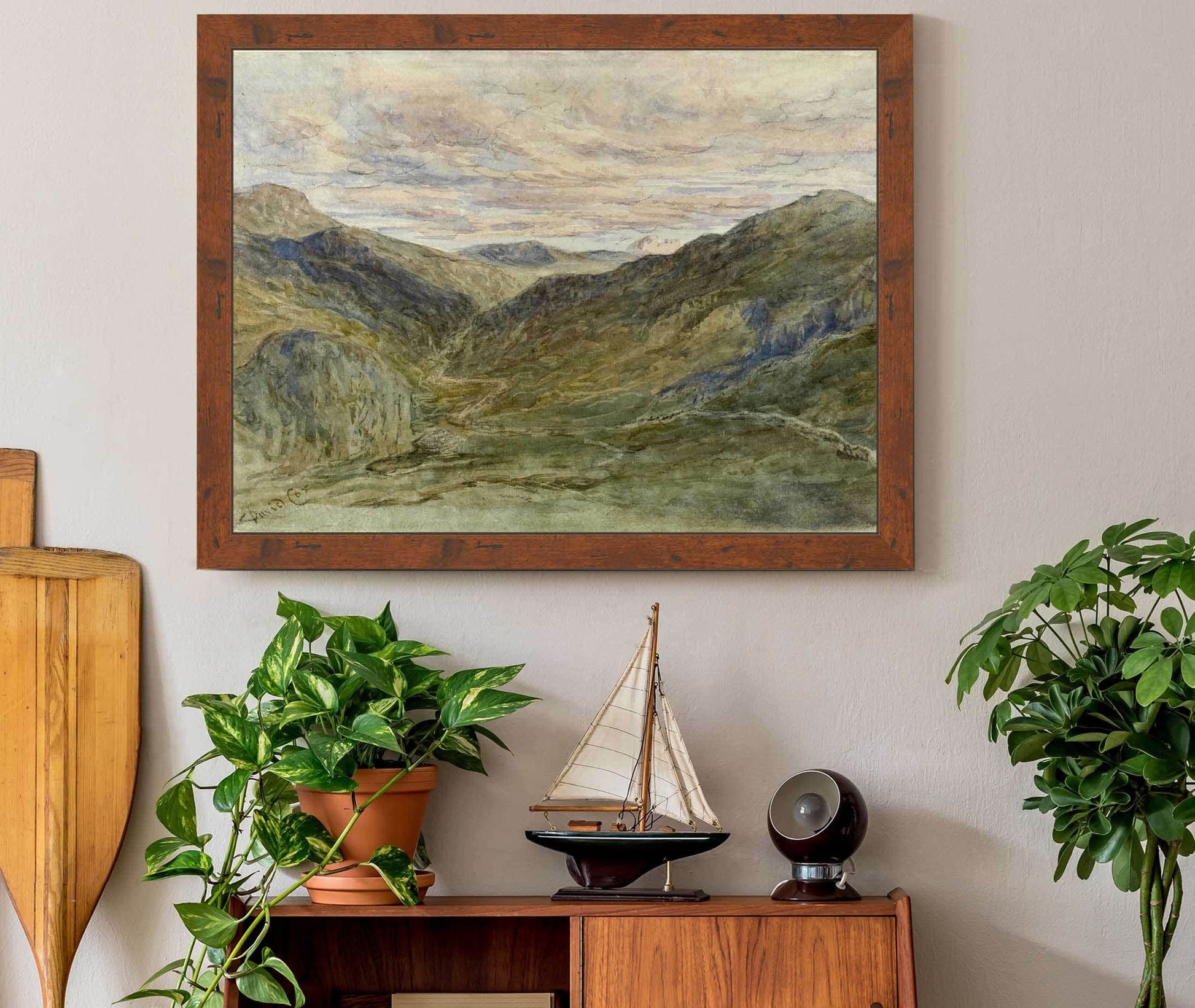 View In Wales by David Cox
