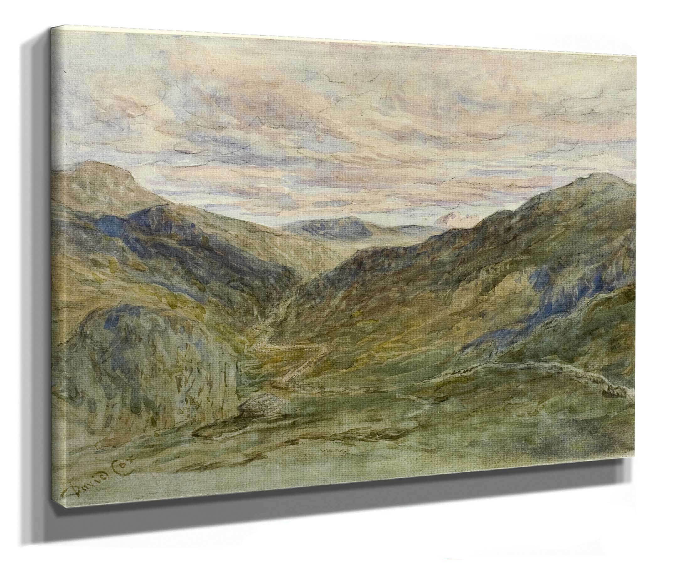 View In Wales by David Cox