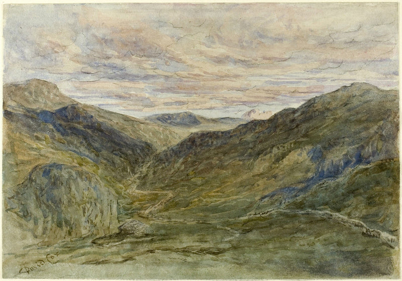 View In Wales by David Cox