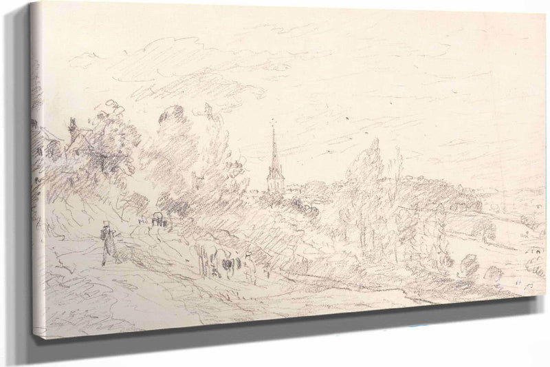 View Near Arundel Between And by John Constable