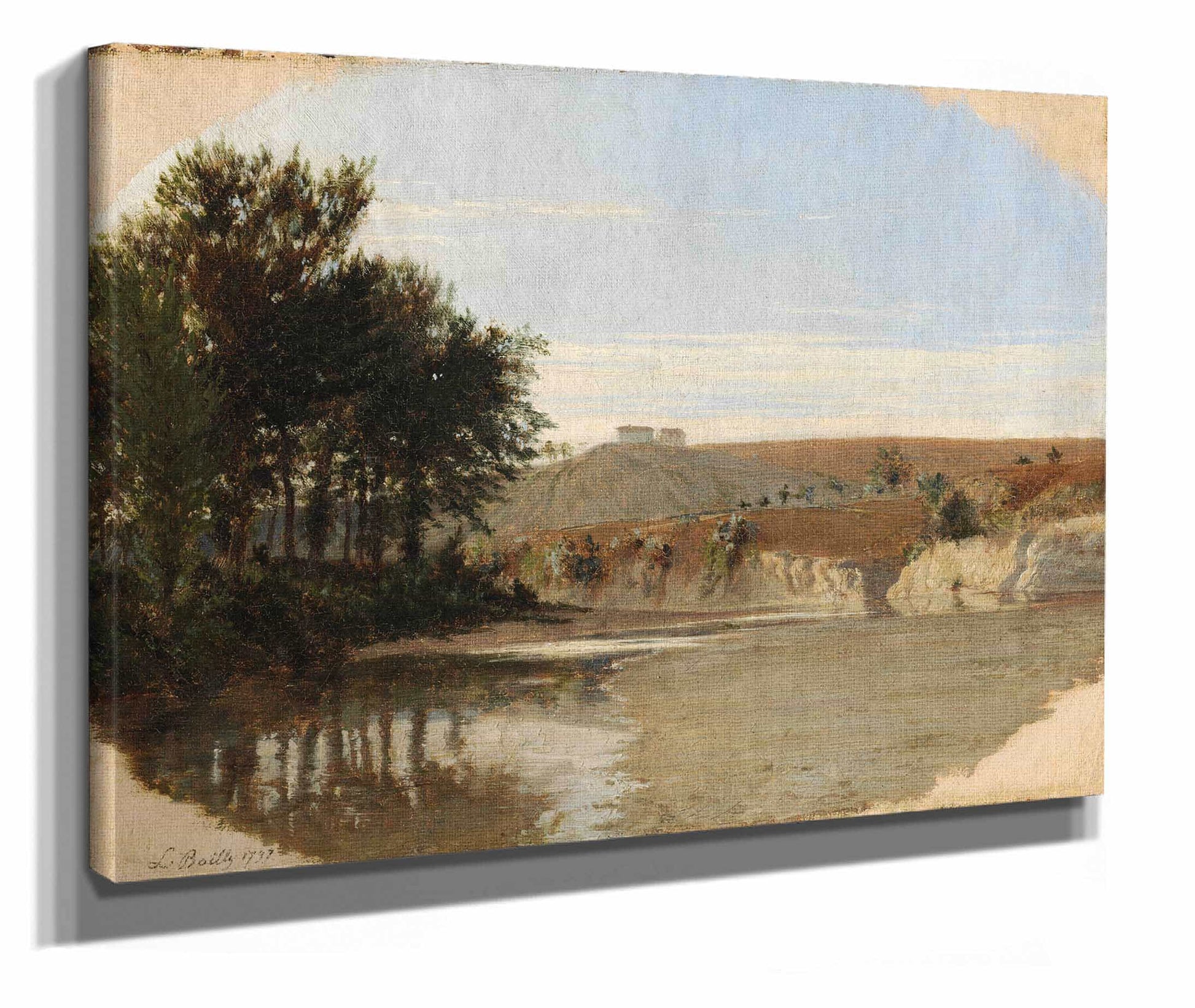 View Of A Lake by Louis Leopold Boilly