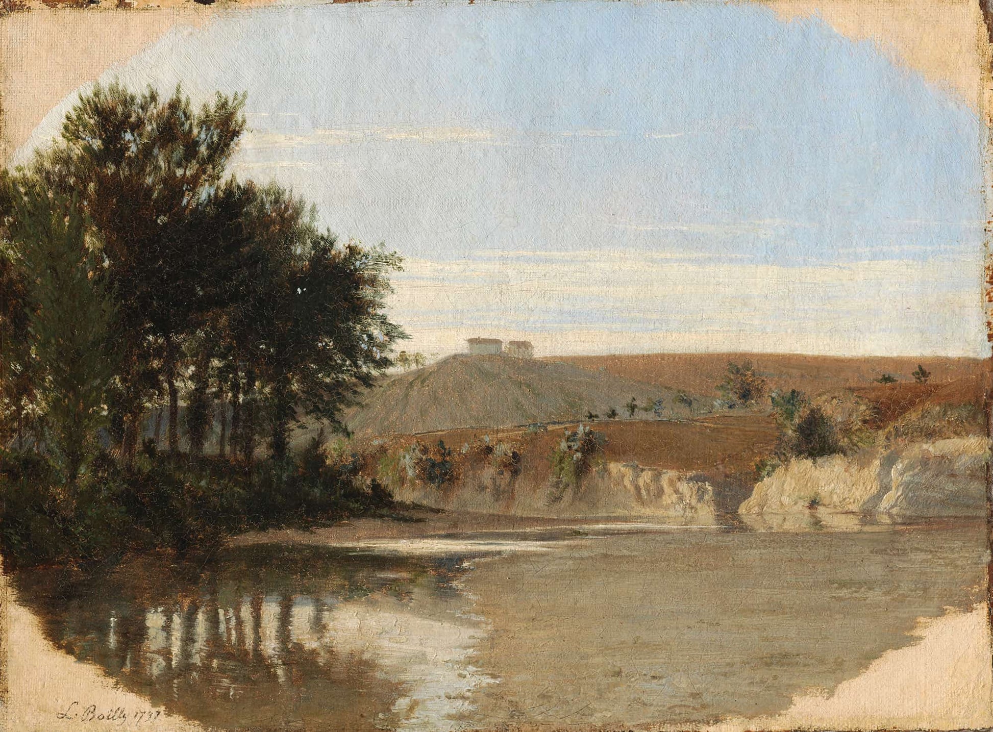 View Of A Lake by Louis Leopold Boilly