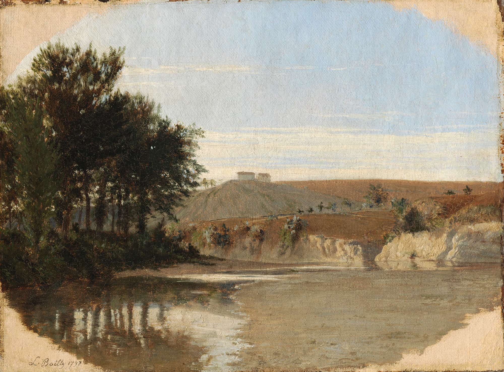 View Of A Lake by Louis Leopold Boilly