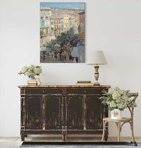 View Of A Southern French City by Childe Hassam