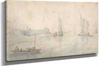 View Of Bakkers Veer Netherlands by Jan Brueghel The Elder