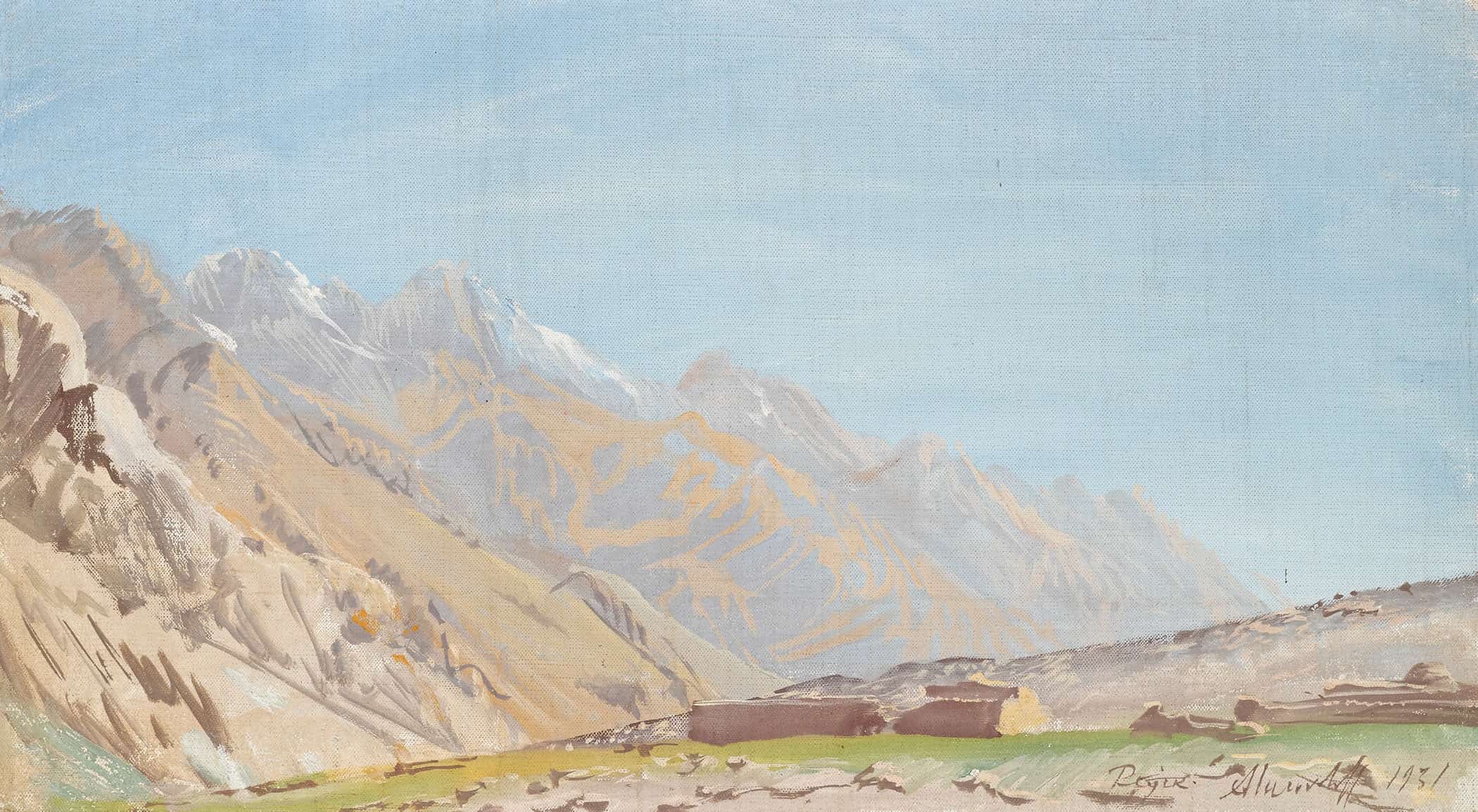 View Of Beyik By Alexander Evgenievich Yakovlev