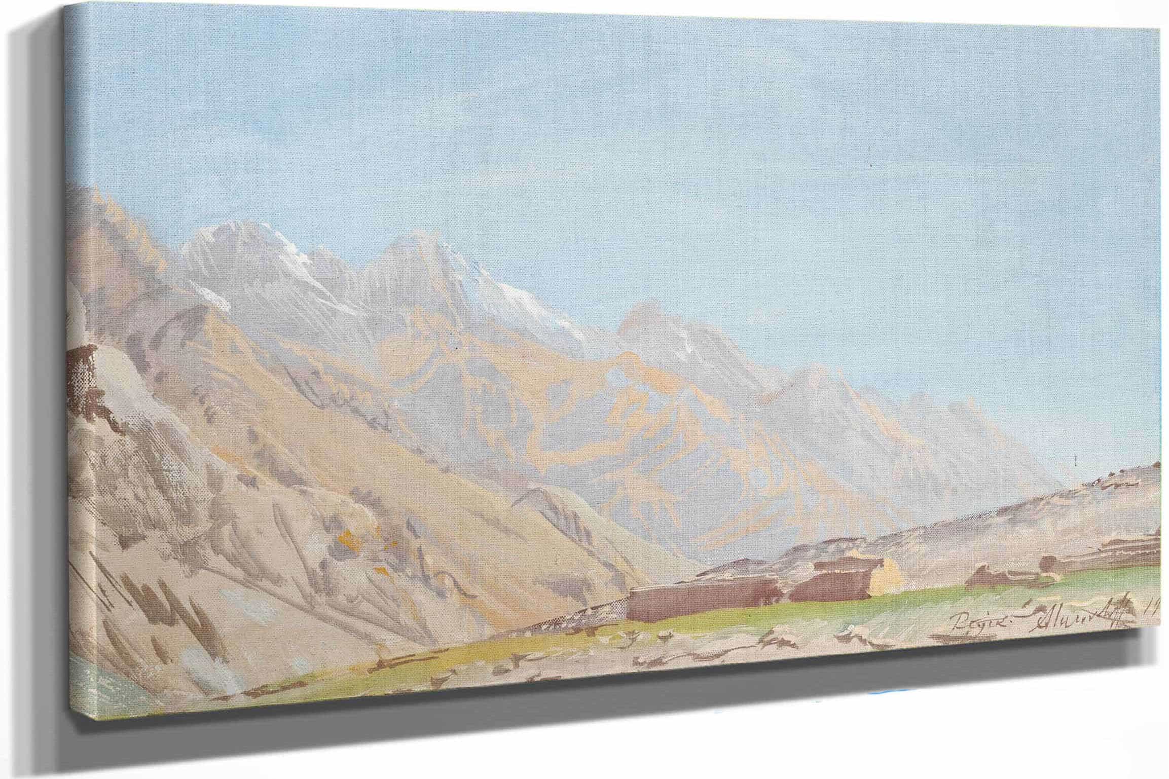 View Of Beyik By Alexander Evgenievich Yakovlev