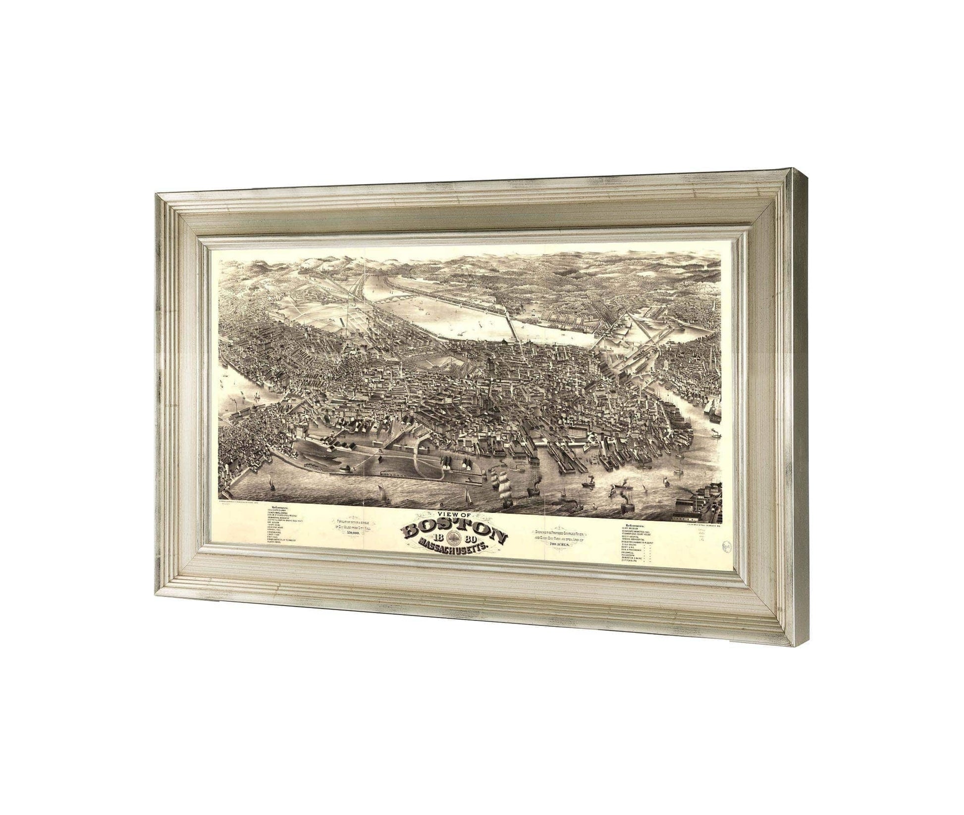 View Of Boston Massachusetts 1880  State Of Massachusetts