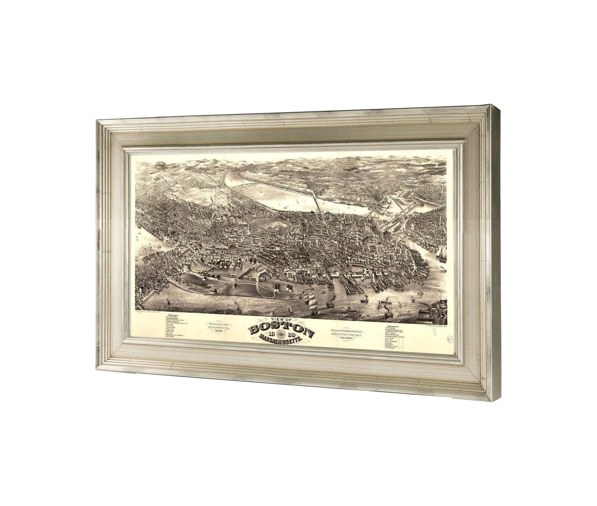 View Of Boston Massachusetts 1880  State Of Massachusetts