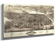 View Of Boston Massachusetts 1880  State Of Massachusetts