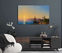 View Of Constantinople And The Bosphorus by Ivan Konstantinovich Aivazovsky