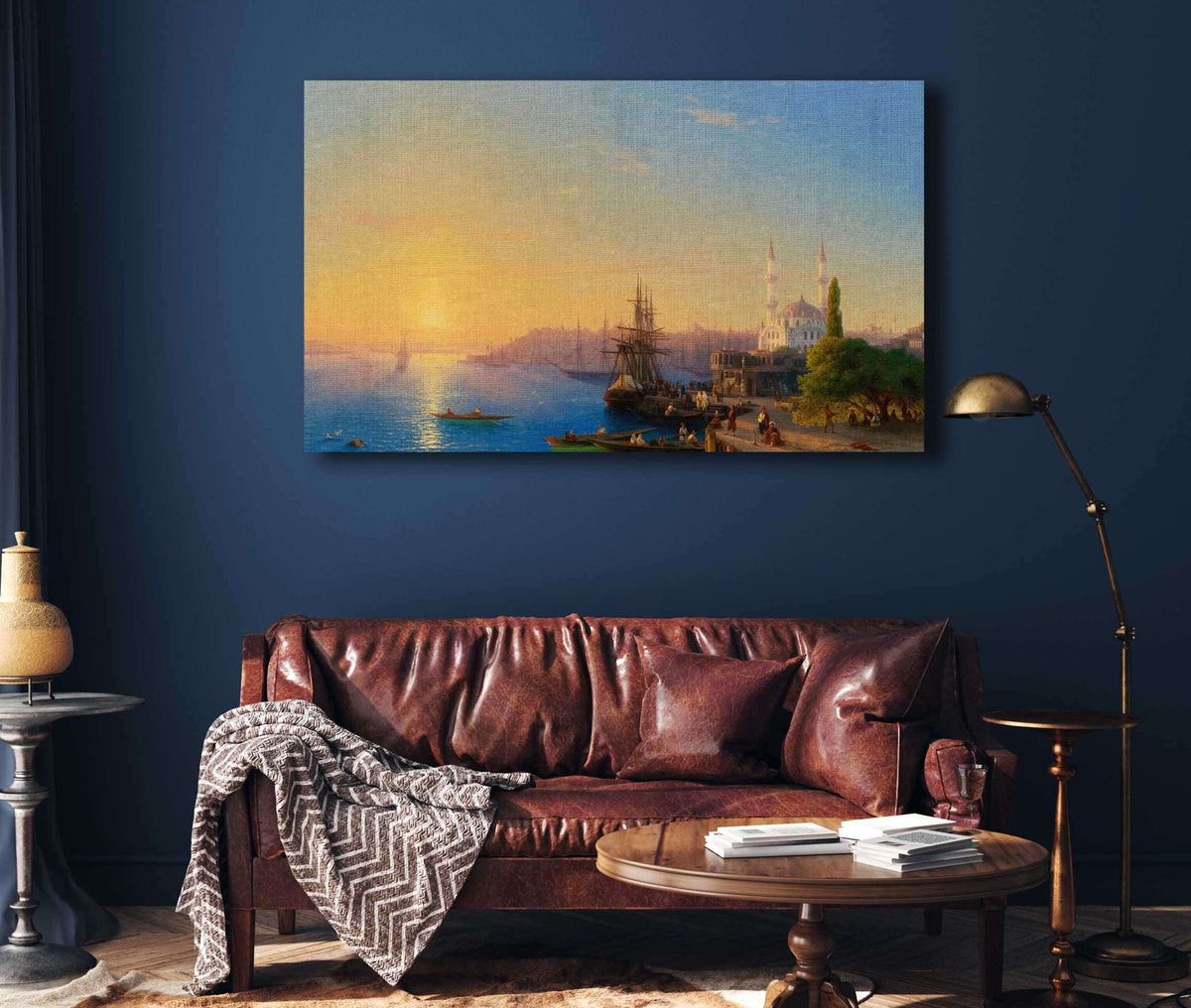 View Of Constantinople And The Bosphorus by Ivan Konstantinovich Aivazovsky