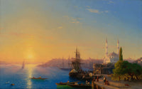 View Of Constantinople And The Bosphorus by Ivan Konstantinovich Aivazovsky
