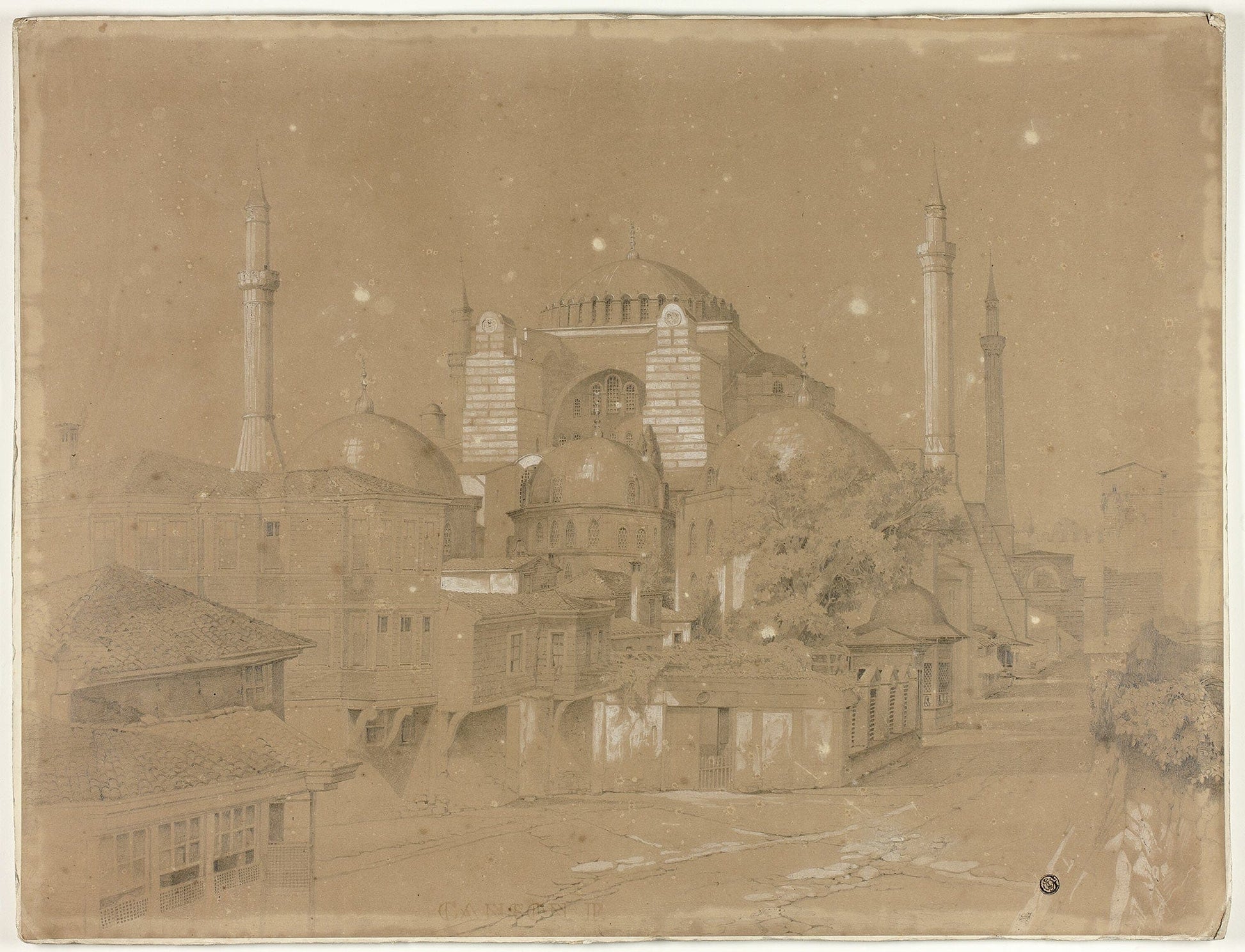 View Of Constantinople by David Roberts