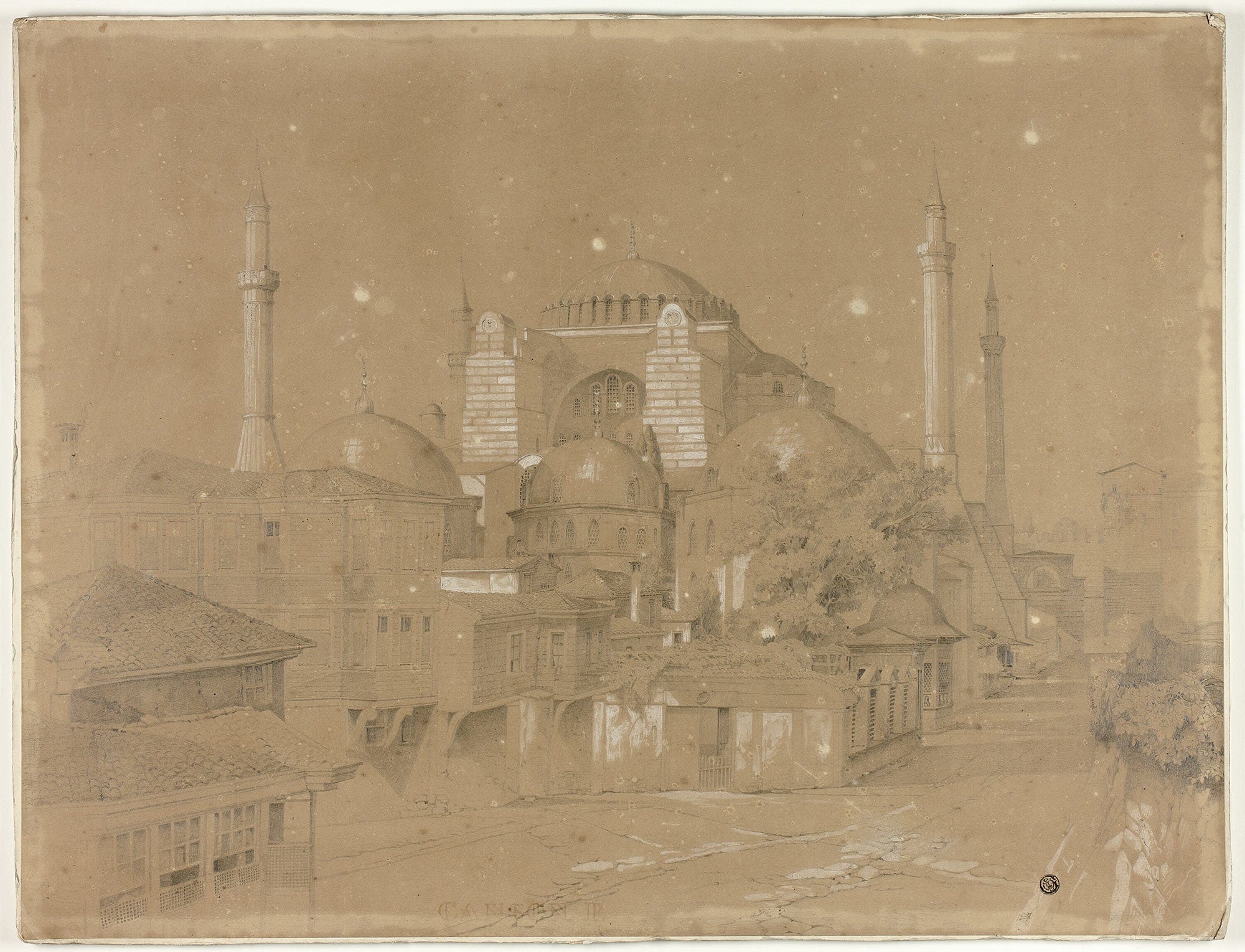 View Of Constantinople by David Roberts