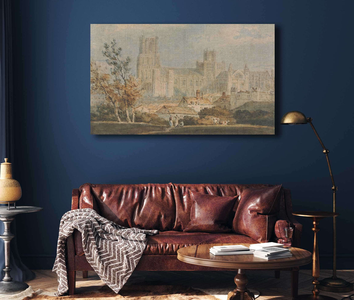 View Of Ely Cathedral by Joseph Mallord William Turner