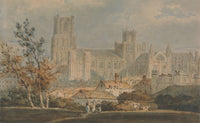 View Of Ely Cathedral by Joseph Mallord William Turner