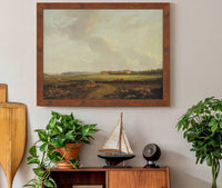 View Of Engelholm At Praesto In Zealand by Johan Christian Dahl