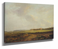 View Of Engelholm At Praesto In Zealand by Johan Christian Dahl