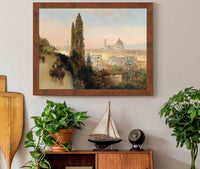 View Of Florence by Oswald Achenbach