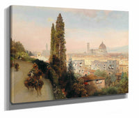View Of Florence by Oswald Achenbach