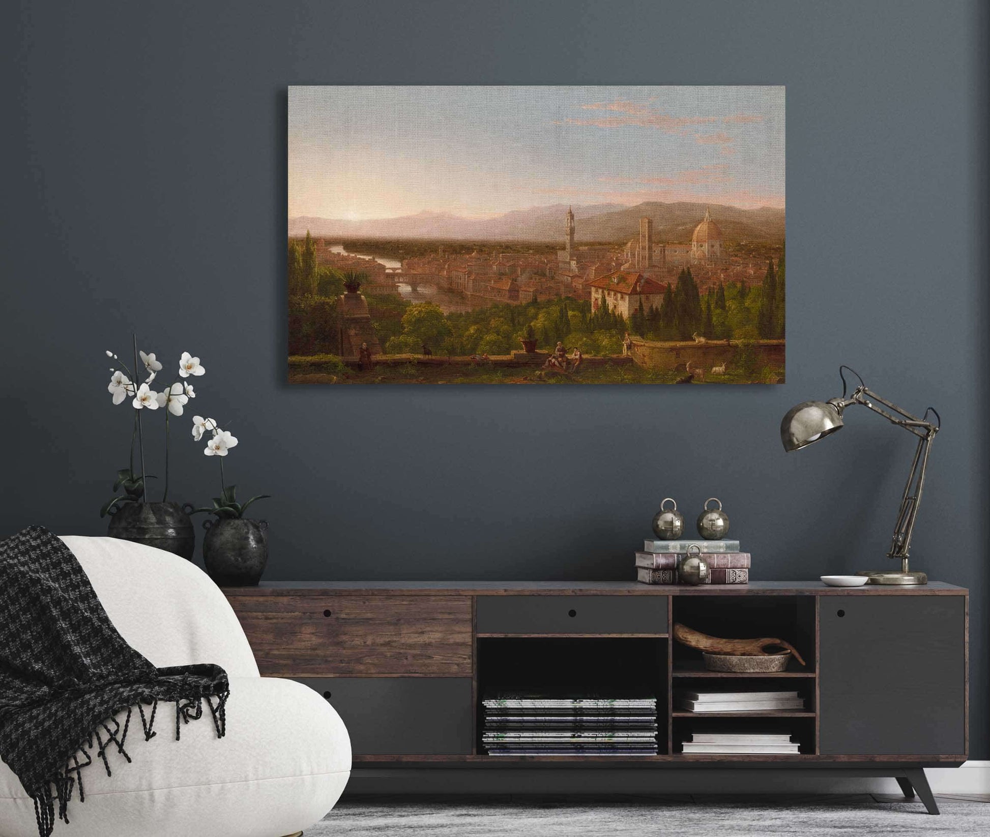 View Of Florence by Thomas Cole