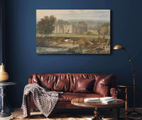 View Of Hampton Court Herefordshire From The Southeast by Joseph Mallord William Turner