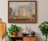 View Of Hampton Court Hertefordshire From The Northwest by Joseph Mallord William Turner