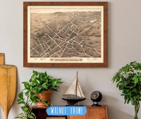 View Of Holliston Mass 1878 State of Massachusetts