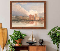 View Of Lambeth Palace On Thames S by David Cox