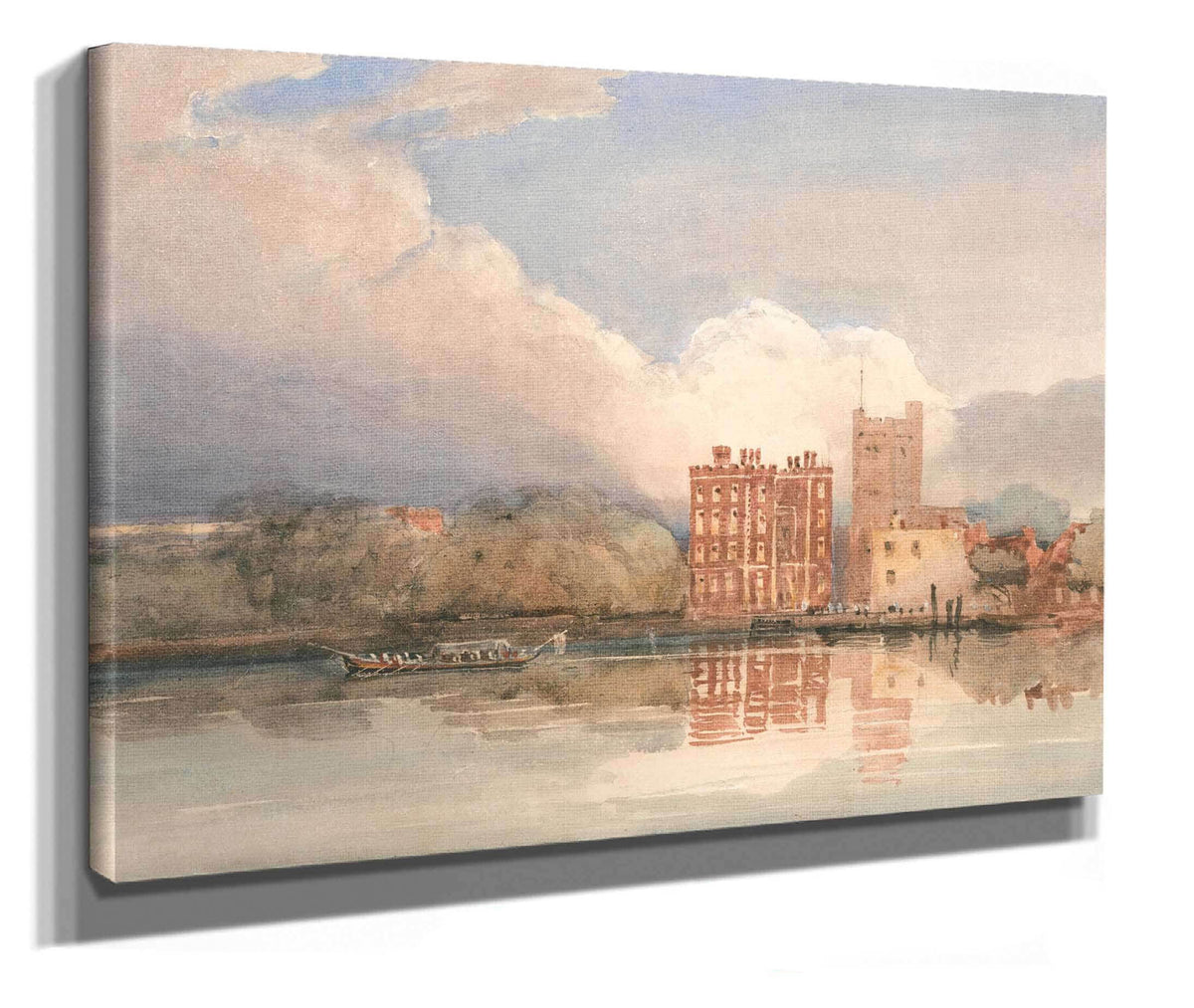 View Of Lambeth Palace On Thames S by David Cox