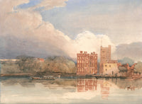 View Of Lambeth Palace On Thames S by David Cox