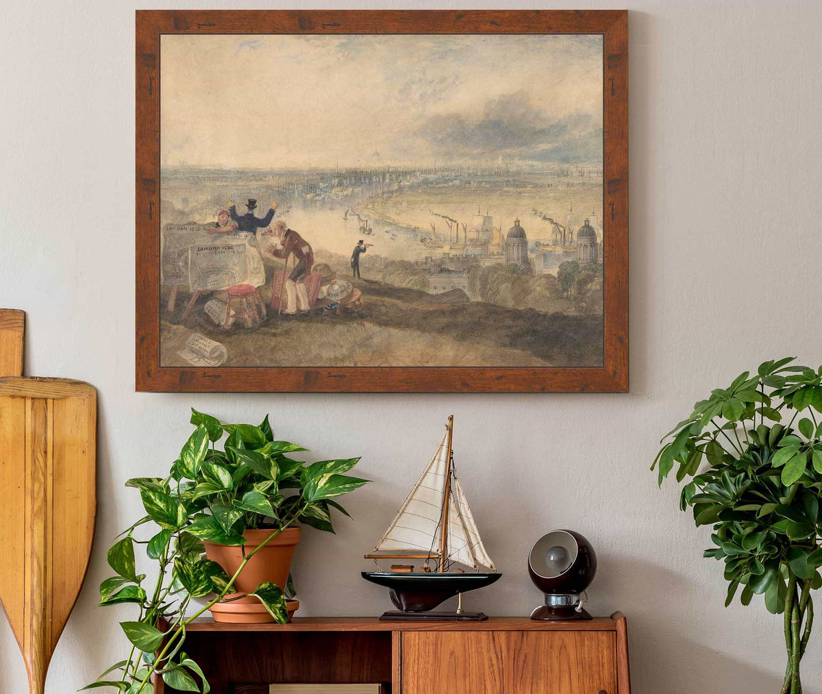 View Of London From Greenwich by Joseph Mallord William Turner