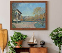 View Of Marly Le Roi From Coeur Volant by Alfred Sisley