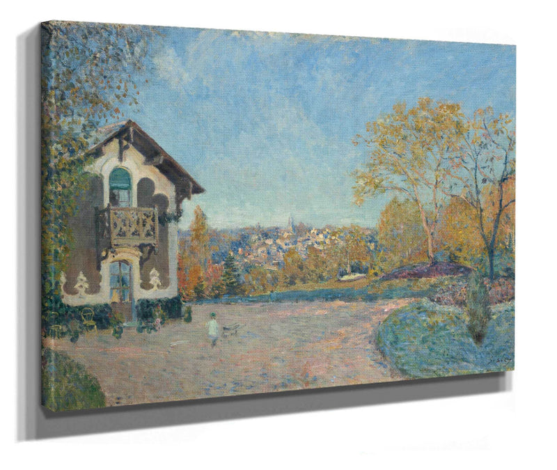 View Of Marly Le Roi From Coeur Volant by Alfred Sisley