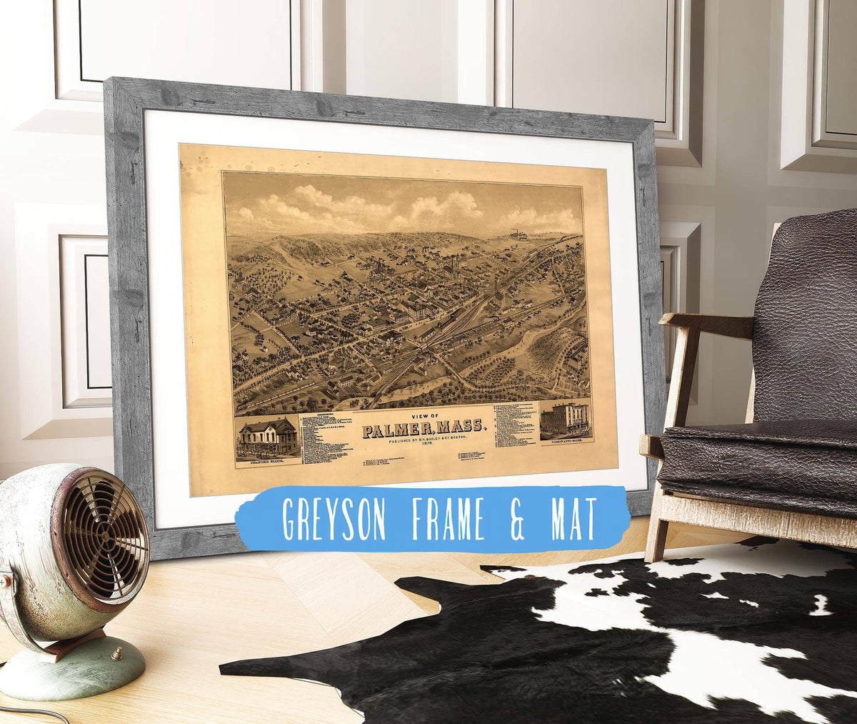 View Of Palmer Mass State of Massachusetts