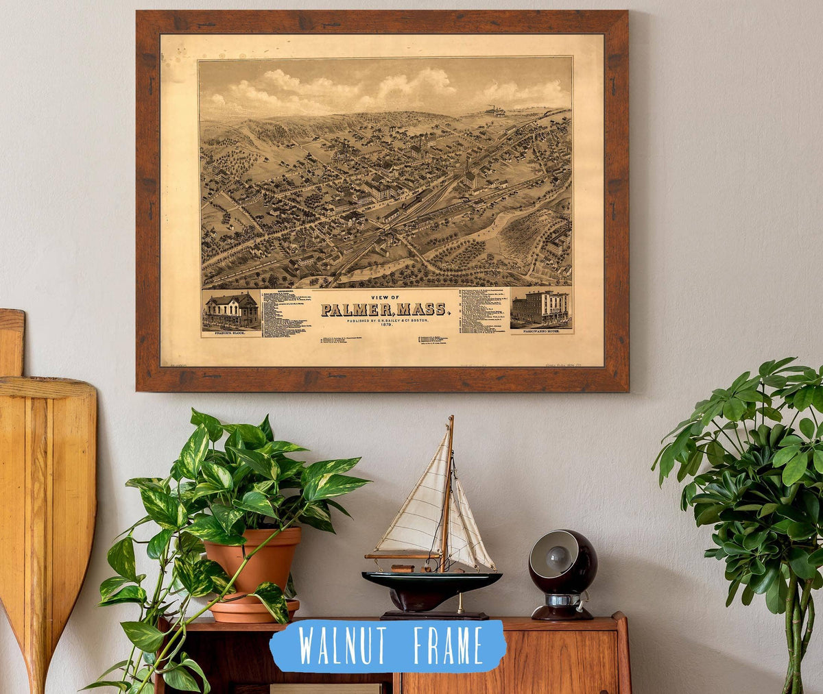 View Of Palmer Mass State of Massachusetts