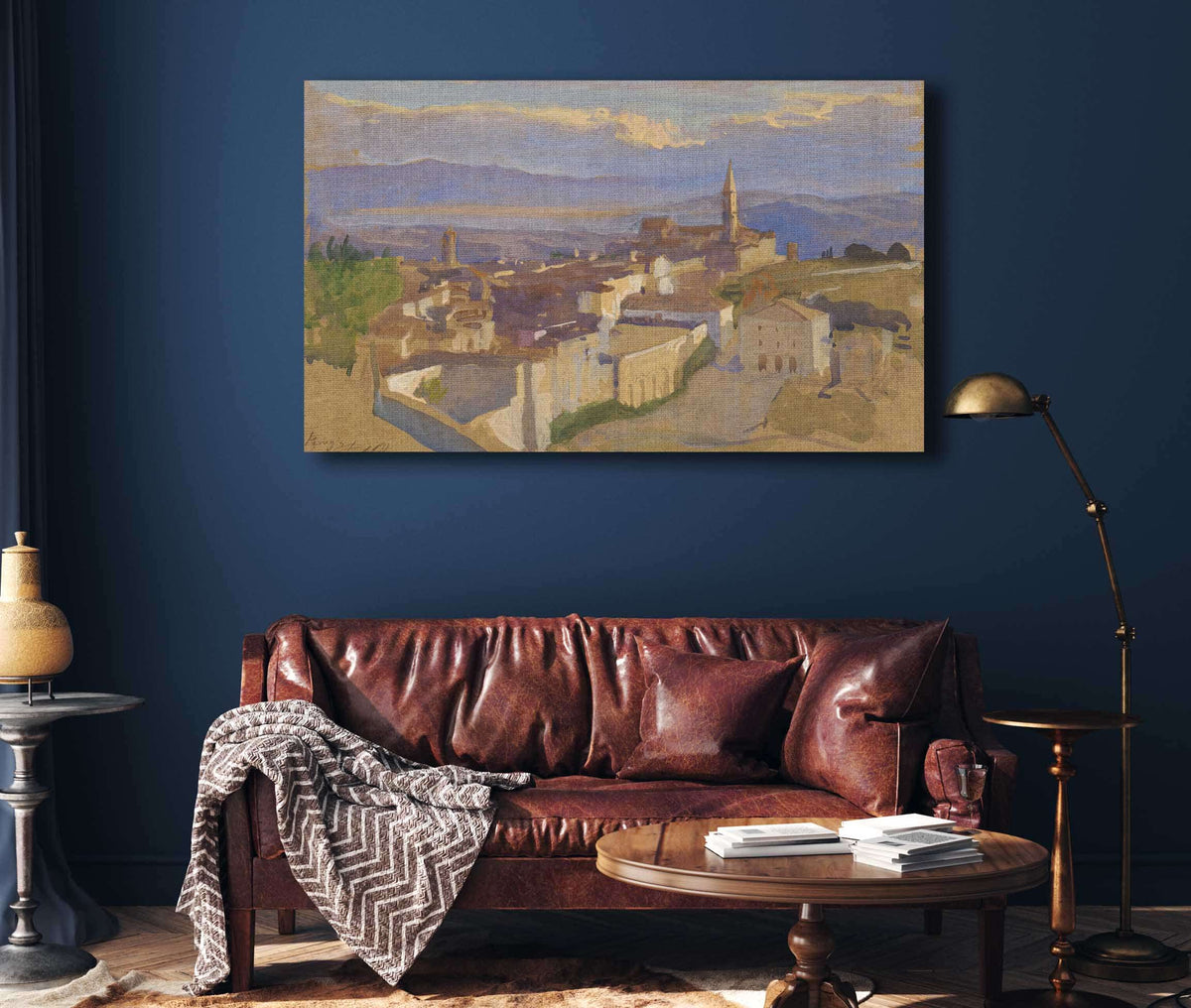 View Of Perugia by Edwin Austin Abbey