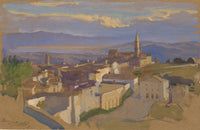 View Of Perugia by Edwin Austin Abbey