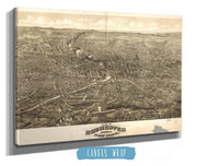 View Of Rochester New York 1880 State of New York