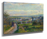 View Of Saint Ouen Laumone by Camille Pissarro