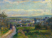 View Of Saint Ouen Laumone by Camille Pissarro