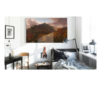 View Of Schroon Mountain Essex County New York After A Storm by Thomas Cole