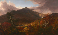 View Of Schroon Mountain Essex County New York After A Storm by Thomas Cole