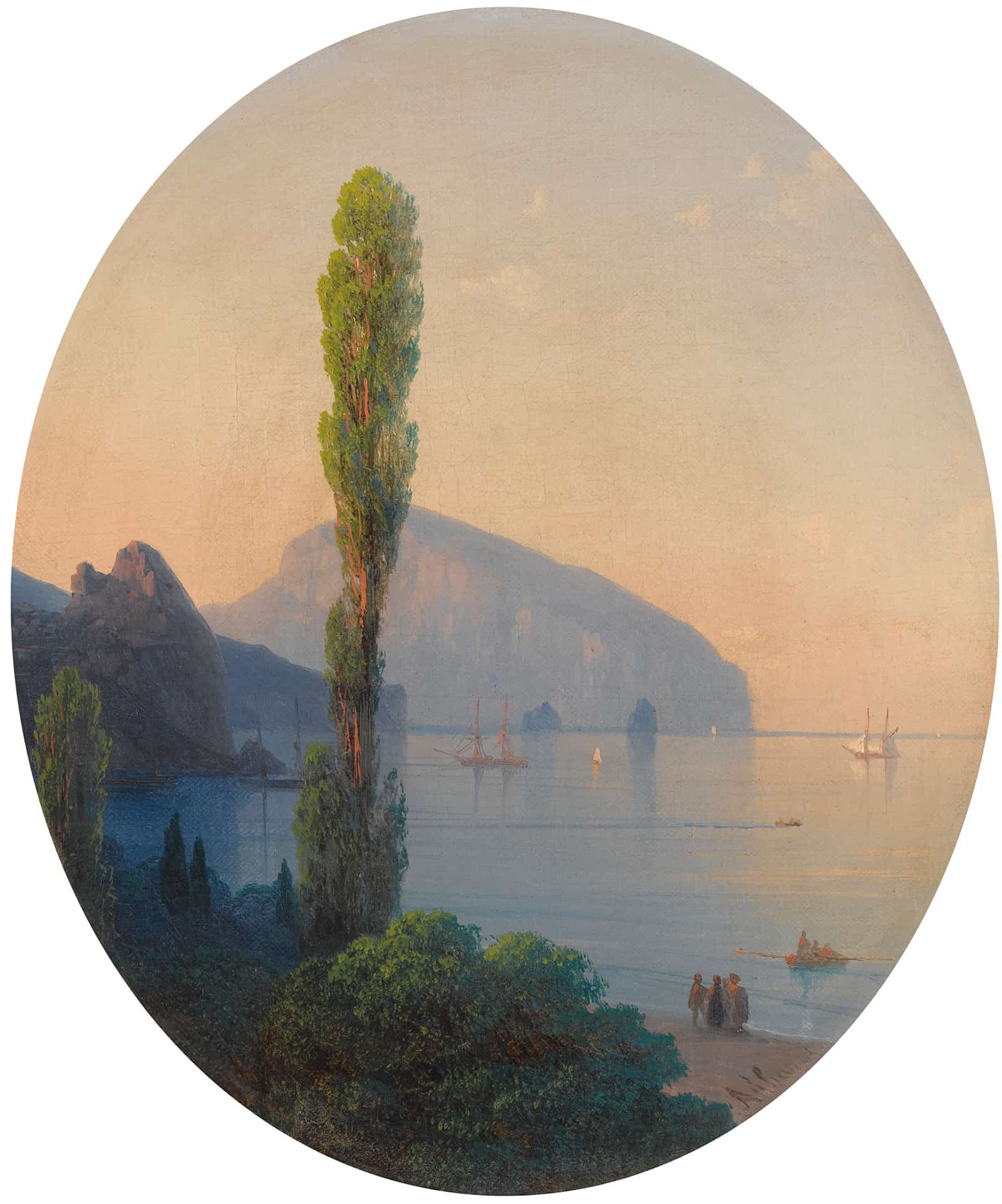 View Of The Ayu Dag by Ivan Konstantinovich Aivazovsky